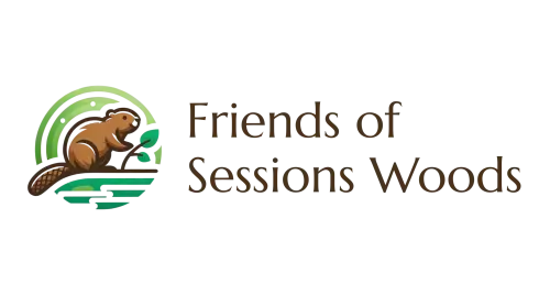 Beaver logo with "Friends of Sessions Woods.